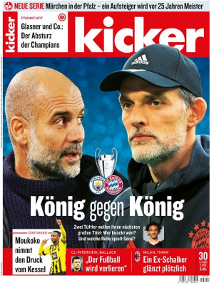 Kicker Sportmagazin Nr 30 vom 11 April 2023