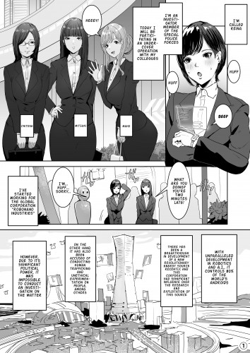 After infiltrating a hi-tech company, I was remodeled into a futanari android Hentai Comic