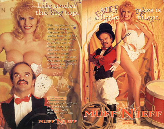 Muff 'N' Jeff (Jim Enright, Zane Entertainment Group) [1992 г., All Sex, DVDRip] (Lynn LeMay, Gail Force, Teri Diver, Sonya)