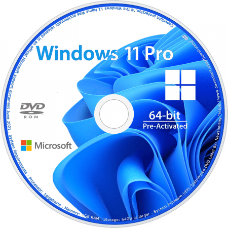 Windows 11 Pro 22H2 Build 22621.1555 (No TPM Required) Preactivated Multilingual April 2023 21b08e53929868f0b1d3613e3c67f07b