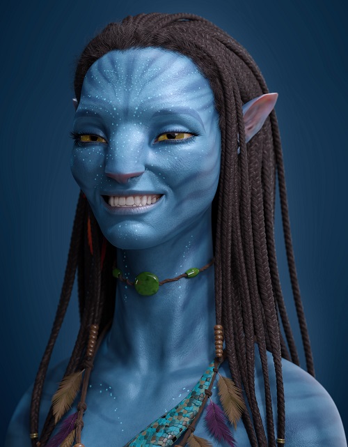 Avatar Character Modeling in Blender