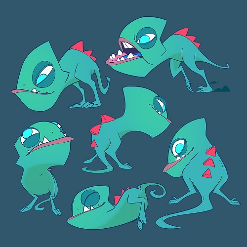 Creature Design for 2D Animation