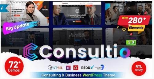 Themeforest - Consultio v3.0.1 - Consulting Corporate/25376496