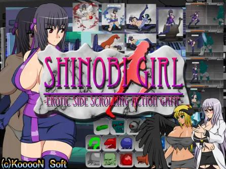 KooooN Soft - SHINOBI GIRL: EROTIC SIDE SCROLLING ACTION GAME (English translated version) Final
