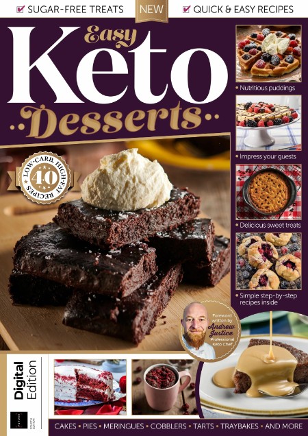 Easy Keto Desserts - 4th Edition - April 2023