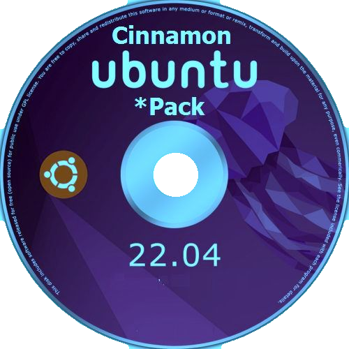Ubuntu*Pack Cinnamon 22.04 (март 2023) [amd64] 1xDVD