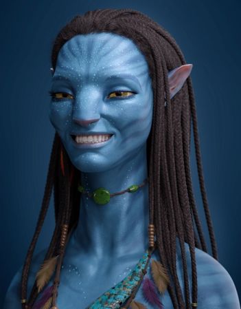 Avatar Character Modeling in  Blender