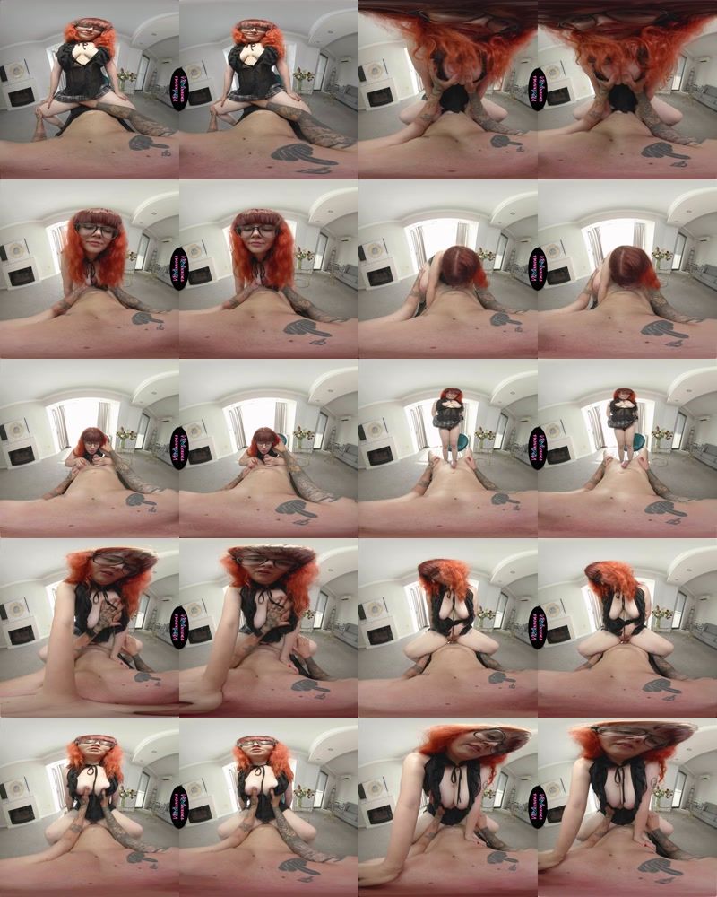 SLR, VRixxens: Black Cat - My First Sex On Camera [Oculus Rift, Vive | SideBySide] [3072p]