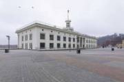 Введено в эксплуатацию реставрированное здание Речного вокзала в Киеве