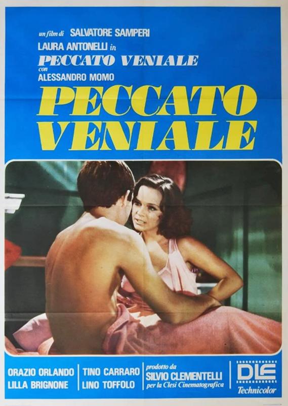 Peccato veniale / Грех, достойный прощения (Salvatore Samperi, Clesi Cinematografica) [1973 г., Comedy, DVD5] [rus] (Лаура Антонелли, Алессандро Момо, Орацио Орландо)