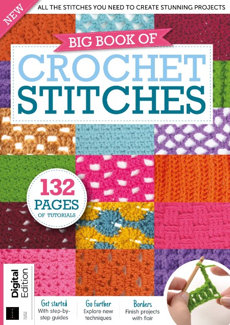 Big Book of Crochet Stitches - 4th Edition - April 2023
