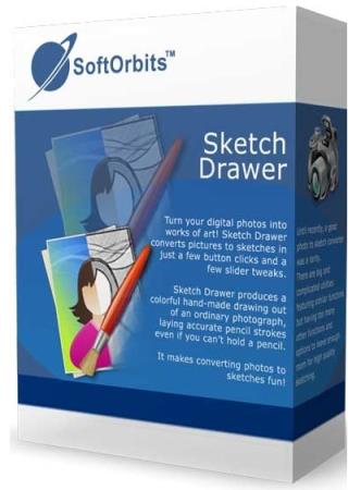 постер к SoftOrbits Sketch Drawer Pro 10.1 Portable (MULTi/RUS)