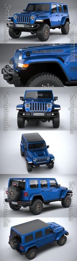 Jeep Wrangler Rubicon 392 2021 - 3d model