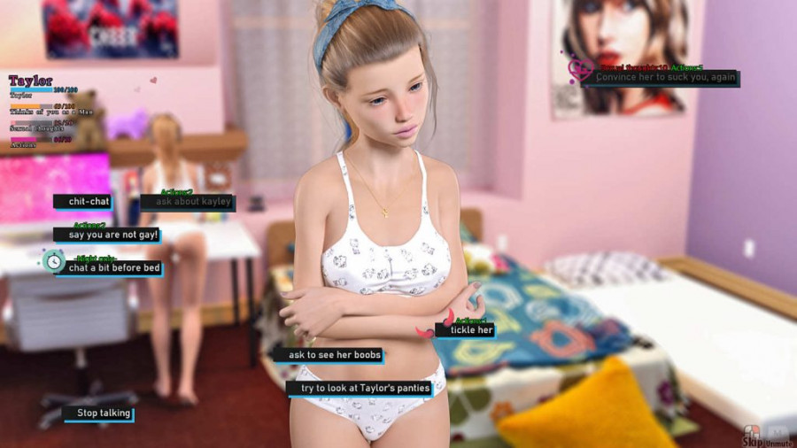 GDS - Chloe18 fake family v69 Porn Game