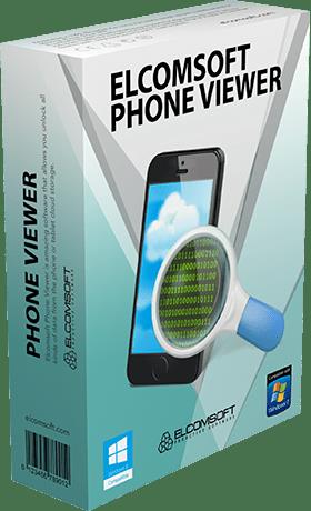 Elcomsoft Phone Viewer Forensic Edition  5.40.39058