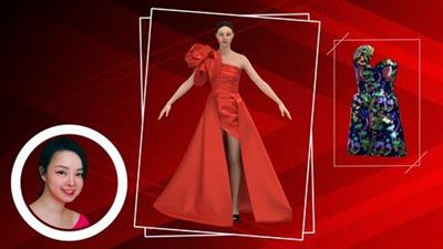 3D Virtual Fashion Simulation With Clo3D 7.1 And  Blender 3.4