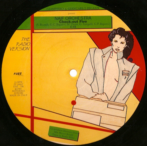 Giampiero & Giancarlo Bigazzi Present Naif Orchestra - Check-Out Five (Vinyl, 12'') 1984 (Lossless)