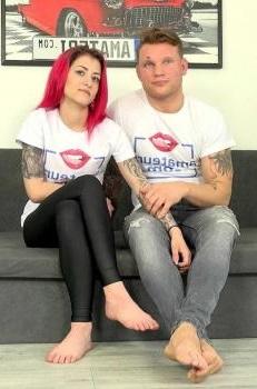 AmateriPremium – Valerie Moon – Czech tattooed couple will show their favorite sexual positions