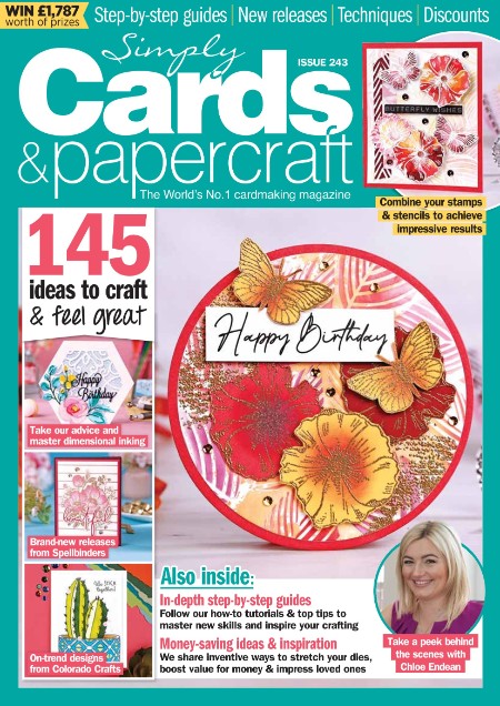 Simply Cards & Papercraft - Issue 243 - April 2023