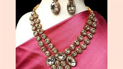 Artificial Kundan Stone  Jewelry 69b55f1f8dc040c5169e93cf105d52dd