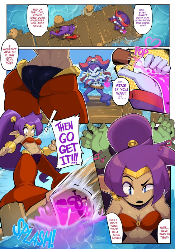 NudieDoodles - Shantae: Pier Pressure Porn Comics