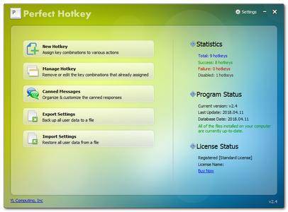 Perfect Hotkey 3.1 Multilingual