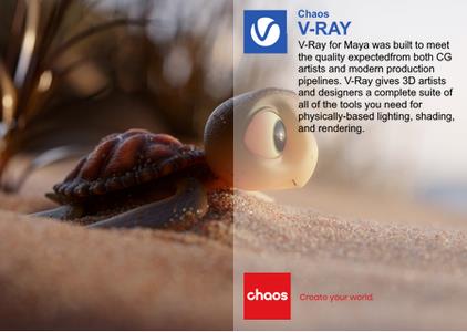 Chaos V-Ray 6.10.00 for Maya 2020-2024 Win x64