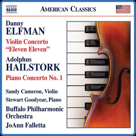 Sandy Cameron - Elfman Violin Concerto, 'Eleven Eleven' - Hailstork Piano Concerto...