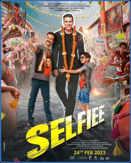 Selfiee 2023 1080p DS4K WEBRip x265 Hindi DDP5 1 Atmos ESub - SP3LL