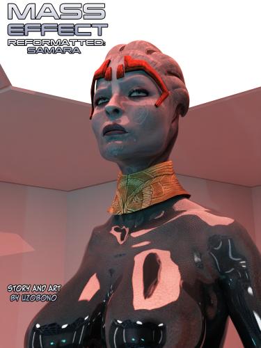 Uzobono - Mass Effect: Reformatted: Samara 3D Porn Comic