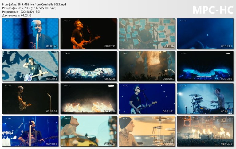 Blink-182 -  Live at Coachella (2023)