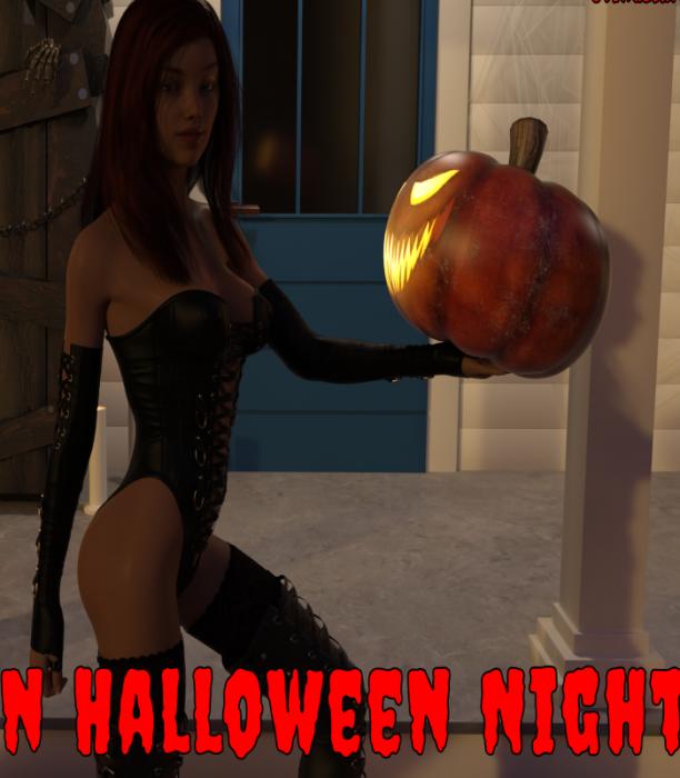 Sting3D - Dream on Halloween Night 3D Porn Comic