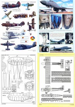 Letectvi+Kosmonautika 1998-25-26 - Scale Drawings and Colors