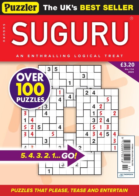 Puzzler Suguru – April 2023