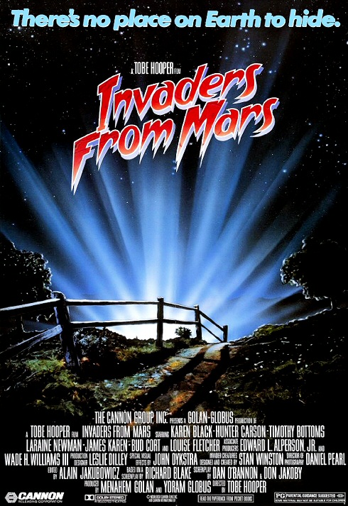 Najeźdźcy z Marsa / Invaders from Mars (1986) PL.BRRip.H264-NINE / Lektor PL