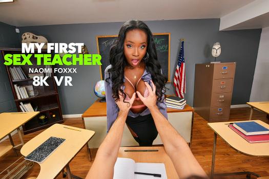 Professor Naomi Foxxx gets hot and horny for her big dick student when everyone leaves the classroom - VR - Naomi Foxxx (Wild On Cam, Step Father) [2023 | HD]