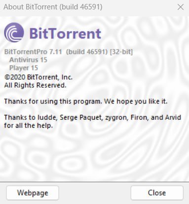 BitTorrent Pro 7.11.0.46591  Multilingual 05a3e718c30665aaea2246e2e82d3451