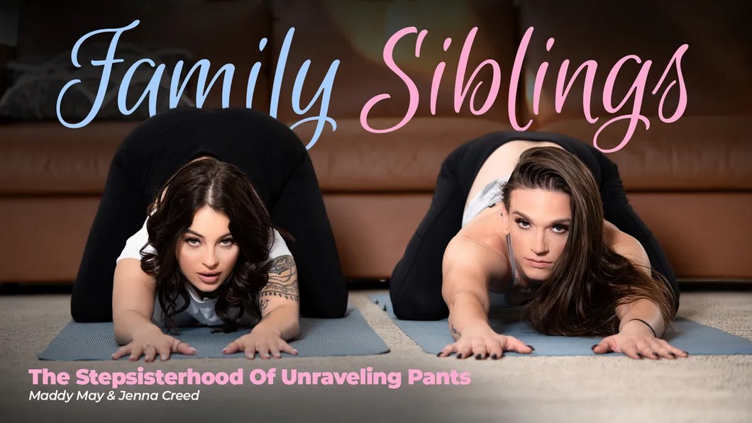 [AdultTime.com/Adult Time Pilots] Jenna Creed, Maddy May(The Stepsisterhood Of Unraveling Pants)[2023 г., Transsexual, Feature, Hardcore, All Sex, 2160p]