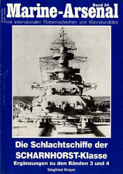 Die Schlachtschiffe der Scharnhorst-klasse
