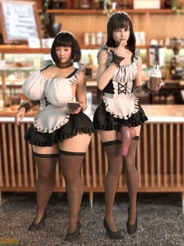 Libra - Coffee Break 3D Porn Comic