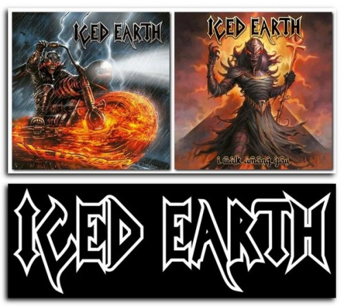 Iced Earth - I Walk Among You / Hellrider  2 EP  2023