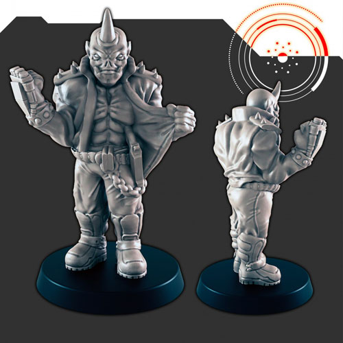 Sci-Fi Crew Jocko 3D Print Model Sci-Fi Crew Jocko 3D Print Model