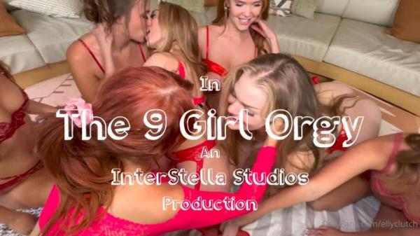 ellyclutch, SexualCitrus, NicolleSnow, dannibellbaby, stellasedona, kitten.kyra, chloefoxxe, Biboofficia, itsdaniday - The 9 Girl Orgy  Watch XXX Online FullHD