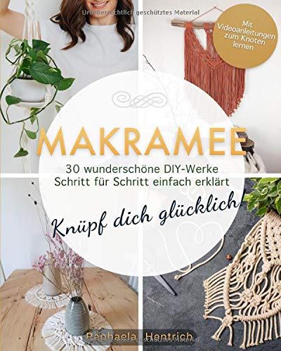 Cover: Marie Elizabeth Thompson  -  Makramee FÜR AnfÄNger: Krtungen für schöne Makramee - Projekte zum Selbermachen