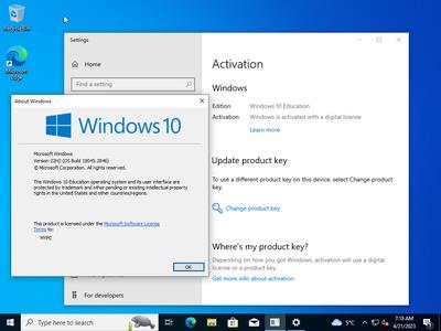 Windows 10 22H2 build 19045.2846 AIO 16in1 With Office 2021 Pro Plus Multilingual Preactivated (x64) 