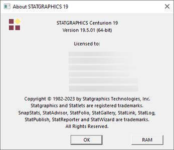 Statgraphics Centurion 19.5.01 (x86 / x64)