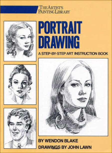 Portrait Drawing: A Step-By-Step Art Instruction Book (Artist's Painting Library) 9038533b73ae968f14c23085786a830e