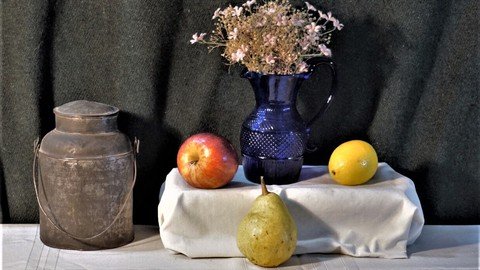 Oil Painting Creating A Still Life