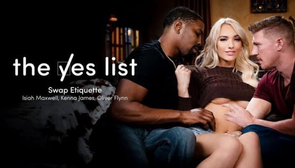 Kenna James ( The Yes List - Swap Etiquette) [AdultTime.com /The Yes List] (Full HD 1080p)