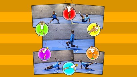 Fitness Circuit Stations - 36 Pe Activities For Grades K-8